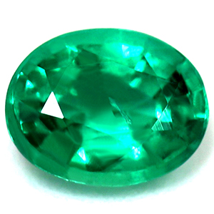 Emerald Oval 0.64 carat Green Photo