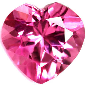 0.66 carat Heart Pink Tourmaline - Gemstone Thumbnail