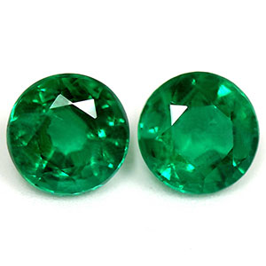 1.00 carat Round Emerald - Gemstone Thumbnail