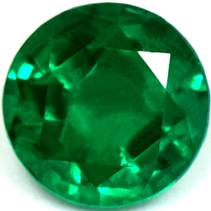0.64 carat Round Emerald - Gemstone Thumbnail