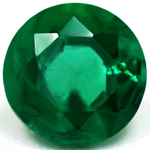 Emerald Round 0.55 carat Green Photo
