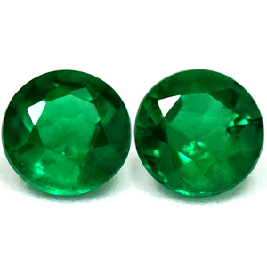 0.93 carat Round Emerald - Gemstone Thumbnail