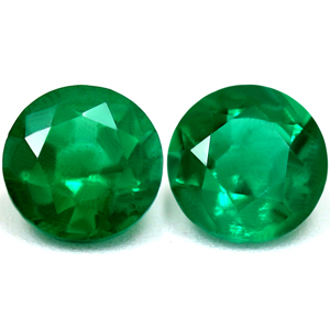 0.87 carat Round Emerald - Gemstone Thumbnail
