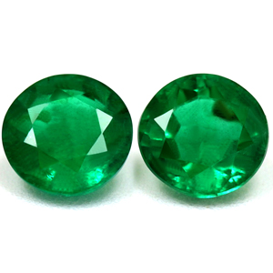 0.84 carat Round Emerald - Gemstone Thumbnail