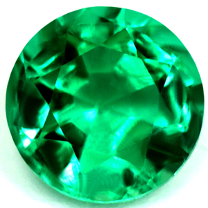Emerald Round 0.62 carat Green Photo