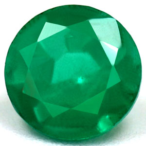 Emerald Round 0.63 carat Green Photo