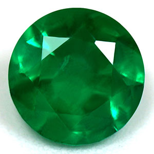 Emerald Round 0.58 carat Green Photo