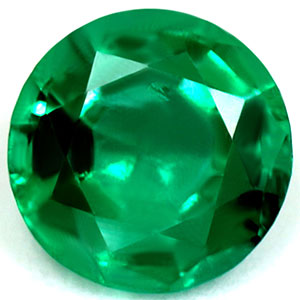 Emerald Round 0.50 carat Green Photo