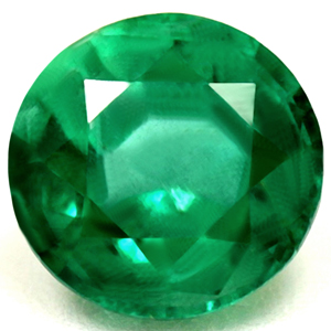 Emerald Round 0.63 carat Green Photo
