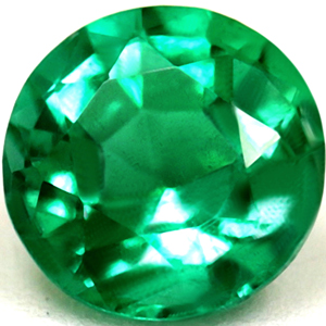 Emerald Round 0.55 carat Green Photo