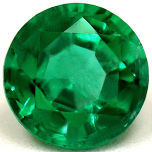 Emerald Round 0.59 carat Green Photo