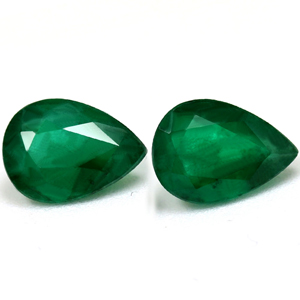 1.36 carat Pear Emerald - Gemstone Thumbnail
