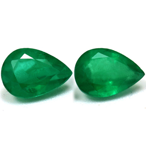 1.56 carat Pear Emerald - Gemstone Thumbnail