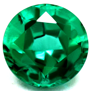 Emerald Round 0.66 carat Green Photo