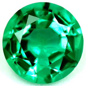 Emerald Round 0.50 carat Green Photo