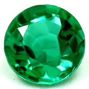 Emerald Round 0.50 carat Green Photo