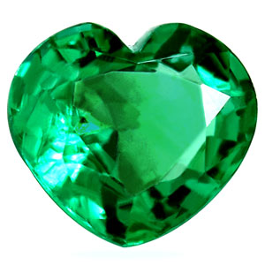 1.04 carat Heart Emerald - Gemstone Thumbnail