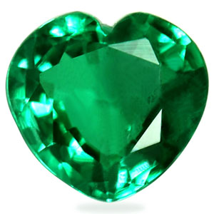 0.94 carat Heart Emerald - Gemstone Thumbnail