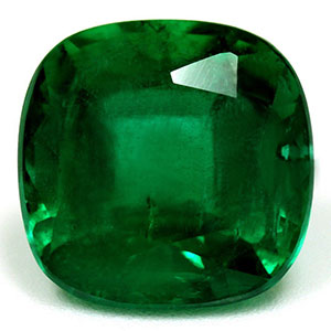 Emerald Cushion 3.88 carat Green Photo