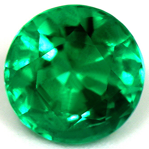 Emerald Round 0.70 carat Green Photo