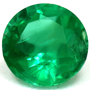 Emerald Round 0.51 carat Green Photo