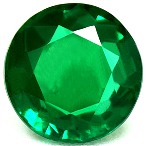 Emerald Round 0.66 carat Green Photo