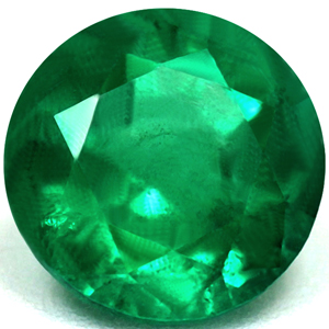0.84 carat Round Emerald - Gemstone Thumbnail