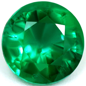 Emerald Round 0.66 carat Green Photo