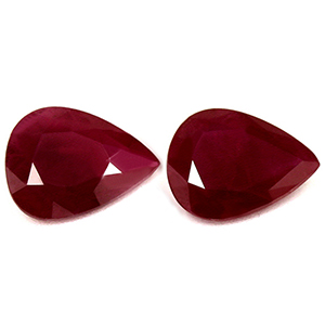 2.25 carat Pear Ruby - Gemstone Thumbnail