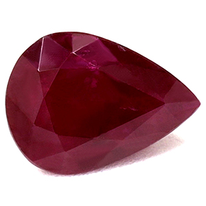 1.50 carat Pear Ruby - Gemstone Thumbnail