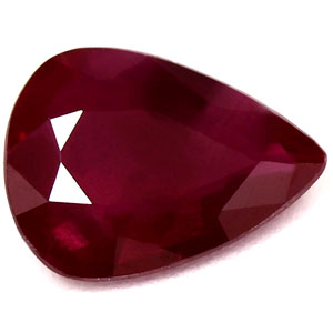 Ruby Pear 1.19 carat Red Photo