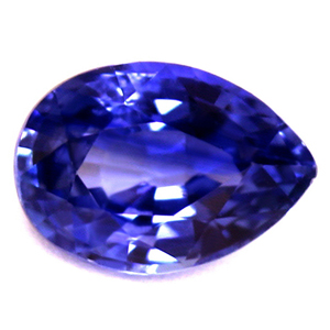 Sapphire Pear 1.02 carat Blue Photo