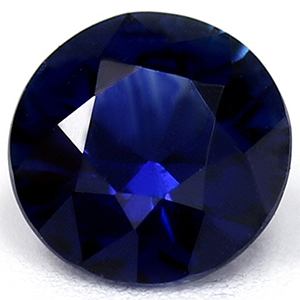 Sapphire Round 0.61 carat Blue Photo