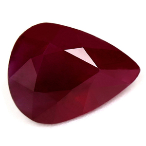 Ruby Pear 1.17 carat Red Photo