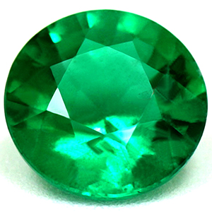 Emerald Round 0.55 carat Green Photo