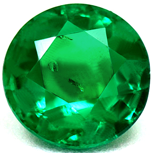 Emerald Round 0.58 carat Green Photo