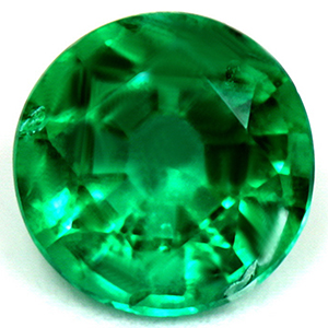 0.88 carat Round Emerald - Gemstone Thumbnail