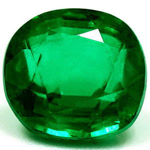 Emerald Cushion 3.84 carat Green Photo