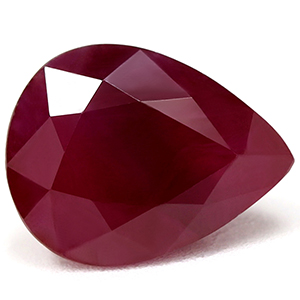 2.35 carat Pear Ruby - Gemstone Thumbnail
