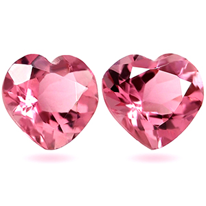 0.79 carat Heart Pink Tourmaline - Gemstone Thumbnail