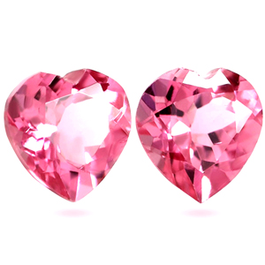 0.89 carat Heart Pink Tourmaline - Gemstone Thumbnail