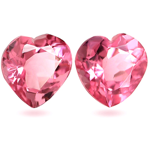 0.89 carat Heart Pink Tourmaline - Gemstone Thumbnail