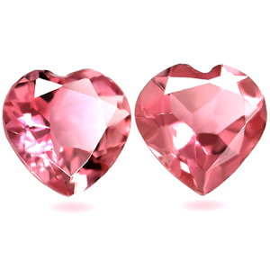 0.75 carat Heart Pink Tourmaline - Gemstone Thumbnail