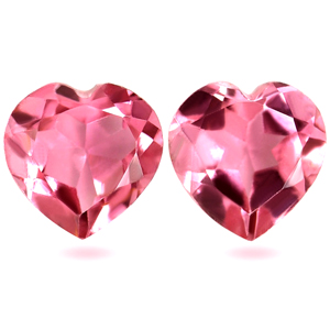 0.89 carat Heart Pink Tourmaline - Gemstone Thumbnail