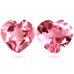 0.88 carat Heart Pink Tourmaline - Gemstone Thumbnail
