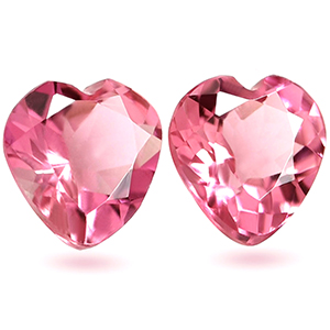 0.89 carat Heart Pink Tourmaline - Gemstone Thumbnail