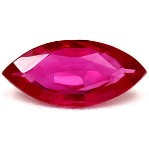 Ruby Marquise 0.65 carat Red Photo
