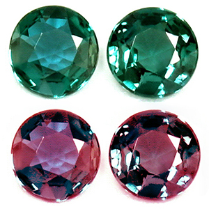 0.17 carat Round Alexandrite - Gemstone Thumbnail