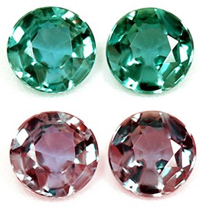 0.16 carat Round Alexandrite - Gemstone Thumbnail
