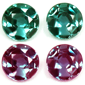 0.20 carat Round Alexandrite - Gemstone Thumbnail